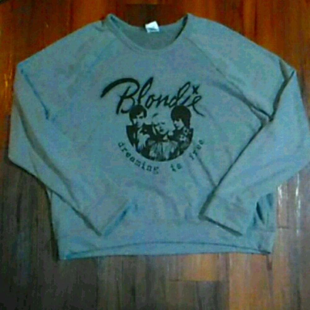 Blondie sweatshirt. Band